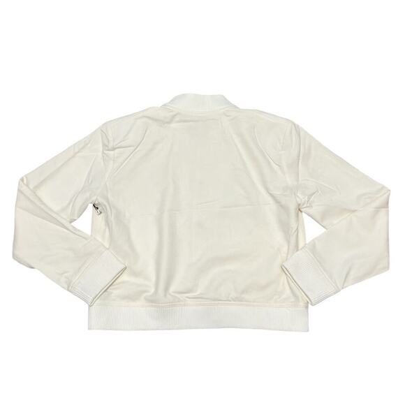 NWT JASON WU Women's Cream Button Up Bomber Jacker Size L - Picture 3 of 9